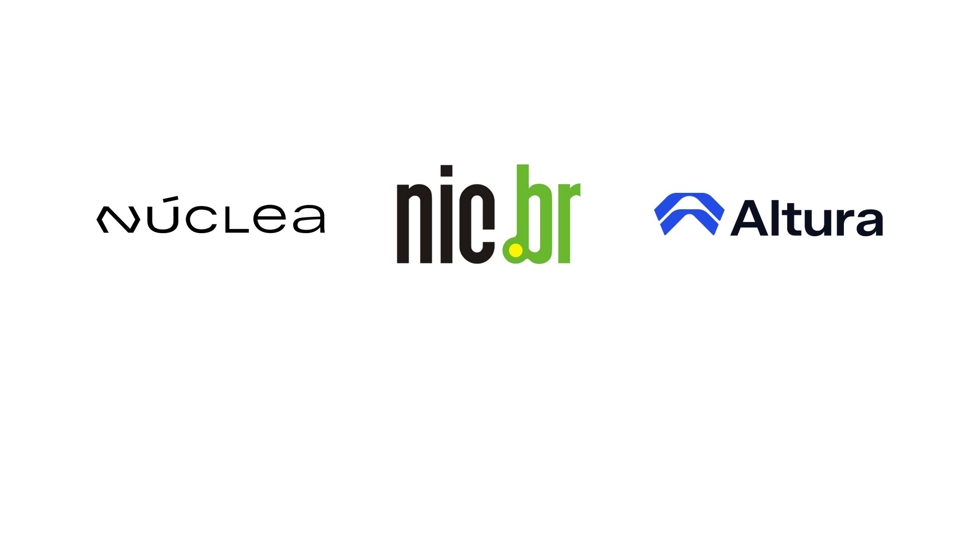 Apoiadores: Núclea, NIC.br e Altura